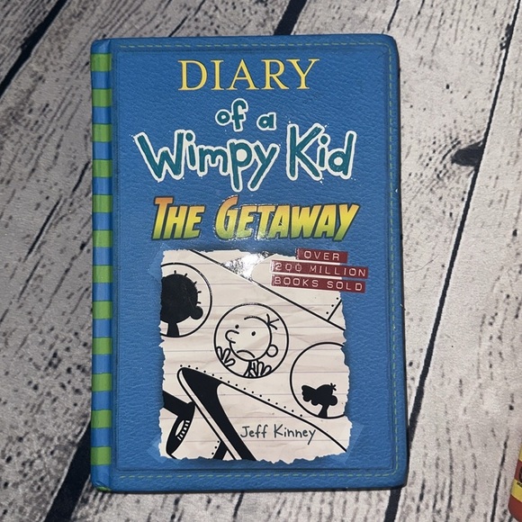 Diary of a Wimpy Kid Double Down & Get Away by Jeff Kinney 2 HARD COVER BOOKS - Picture 2 of 9